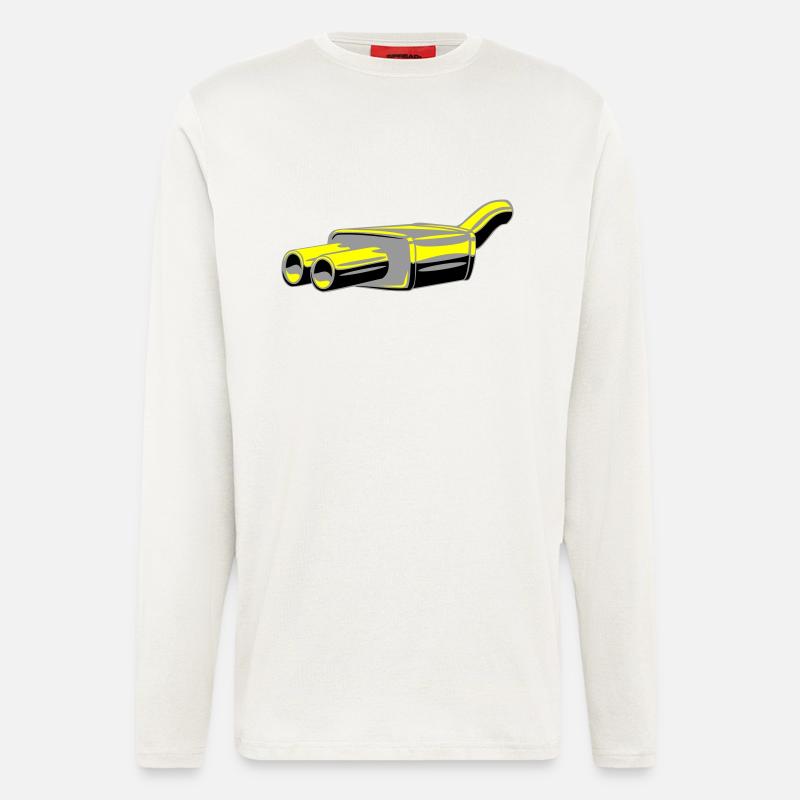 Exhale! - Longsleeve - made by SPREAD  - OFF WHITE