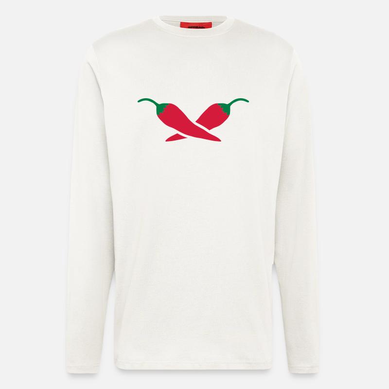 Peperoni - Langarmshirt - made by SPREAD  - OFF WHITE