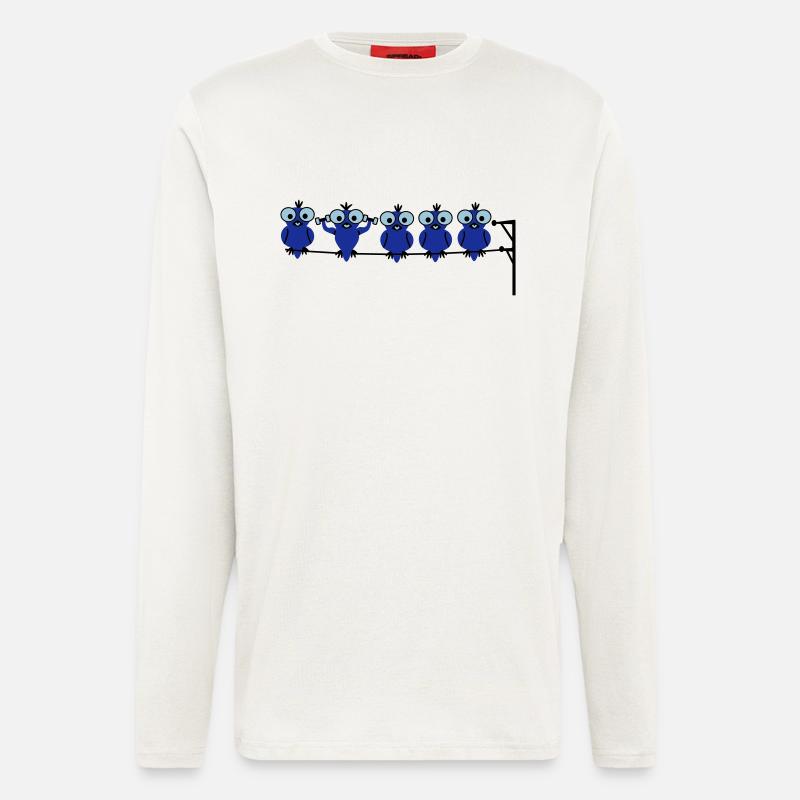 Vogel Sport - Langarmshirt - made by SPREAD  - OFF WHITE