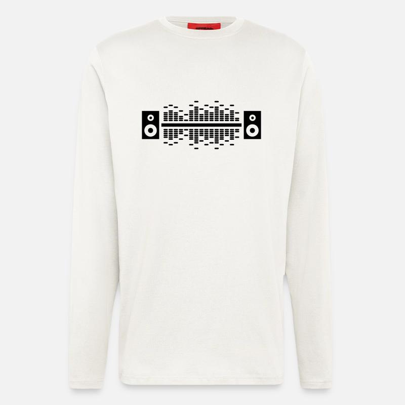 equalizer__f1 - Langarmshirt - made by SPREAD  - OFF WHITE