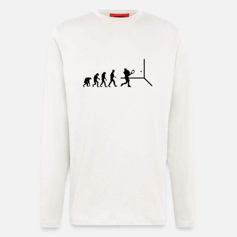 squash evolution - Langarmshirt - made by SPREAD  - OFF WHITE