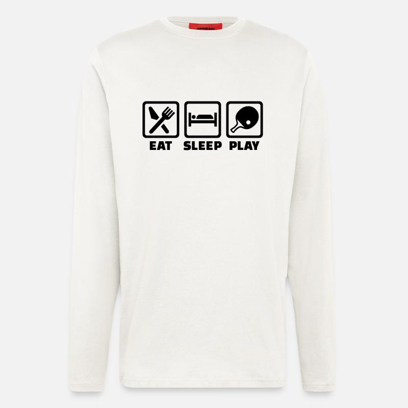 Tischtennis - Langarmshirt - made by SPREAD  - OFF WHITE