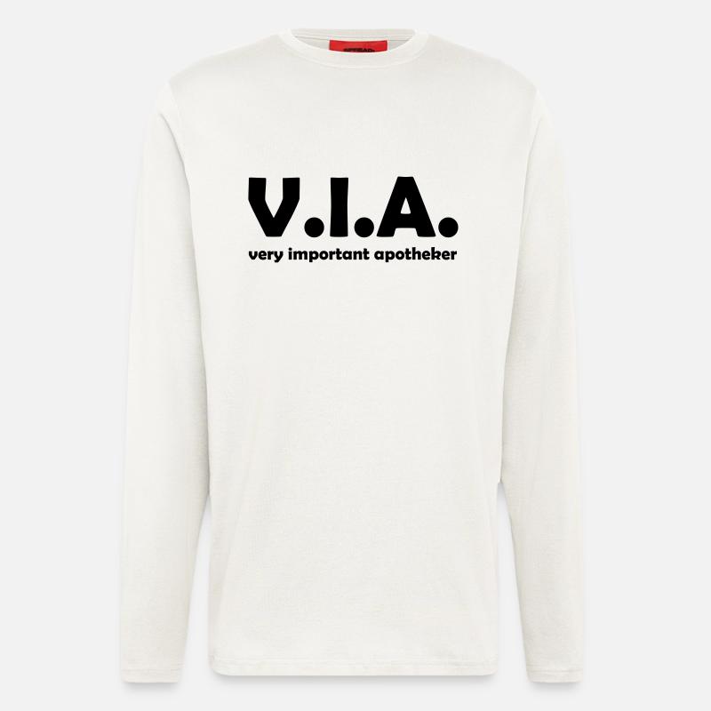 apotheker - Langarmshirt - made by SPREAD  - OFF WHITE