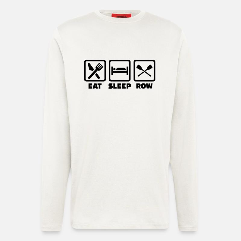 Rudern - Langarmshirt - made by SPREAD  - OFF WHITE