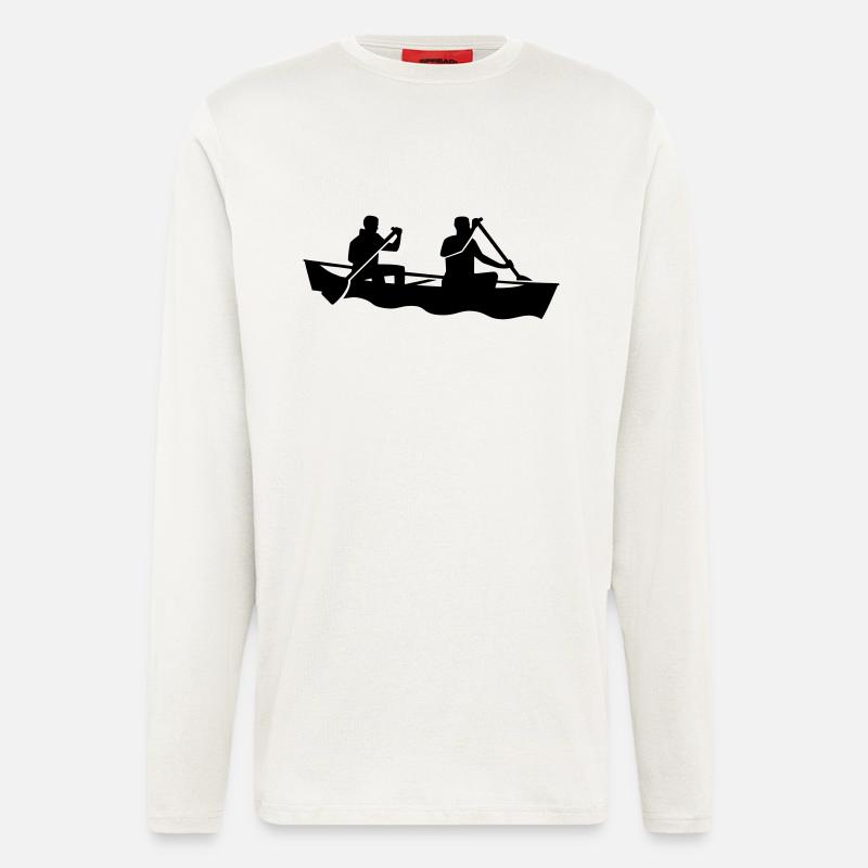 Kanu - Langarmshirt - made by SPREAD  - OFF WHITE