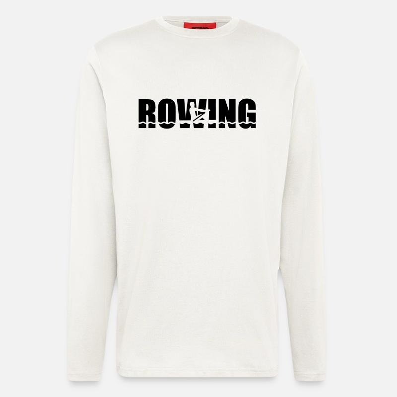 Rowing - Longsleeve - made by SPREAD  - OFF WHITE