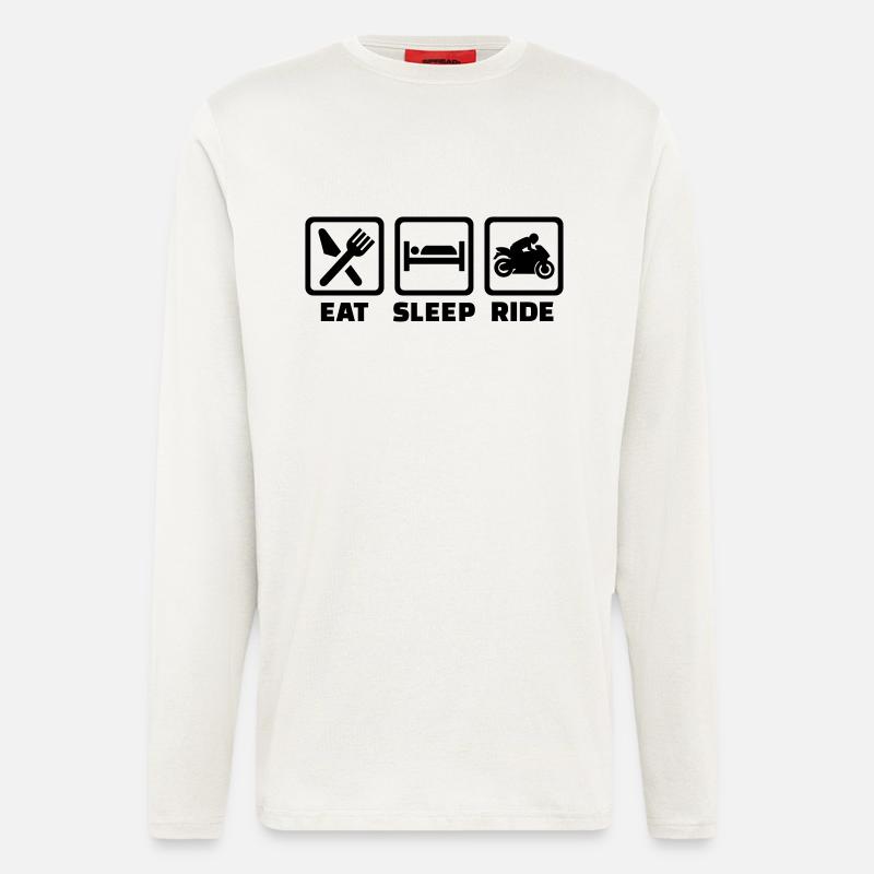 Motorcycle - Longsleeve - made by SPREAD  - OFF WHITE