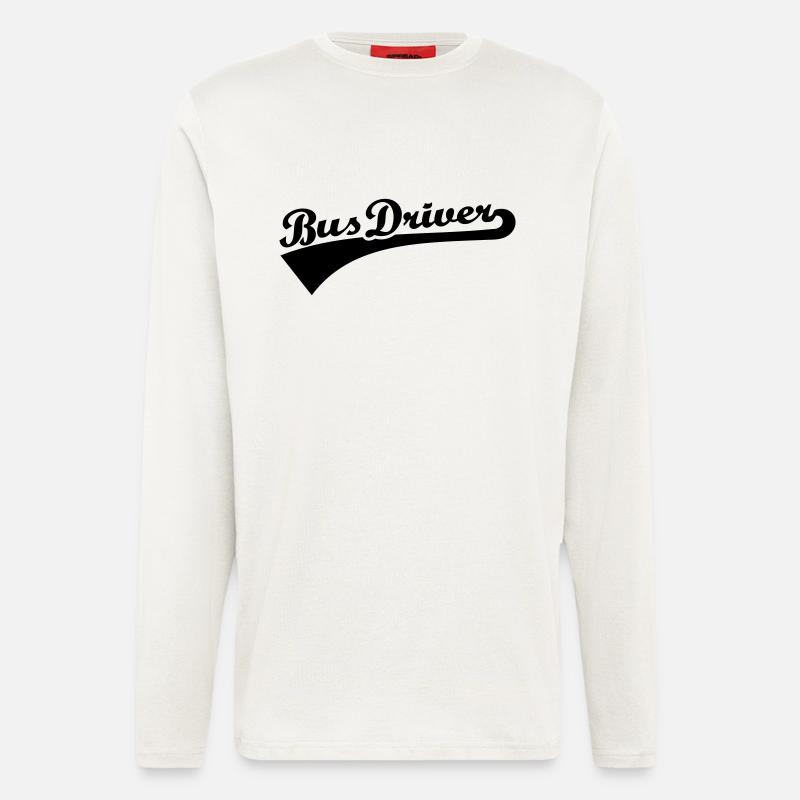 Busfahrer - Langarmshirt - made by SPREAD  - OFF WHITE