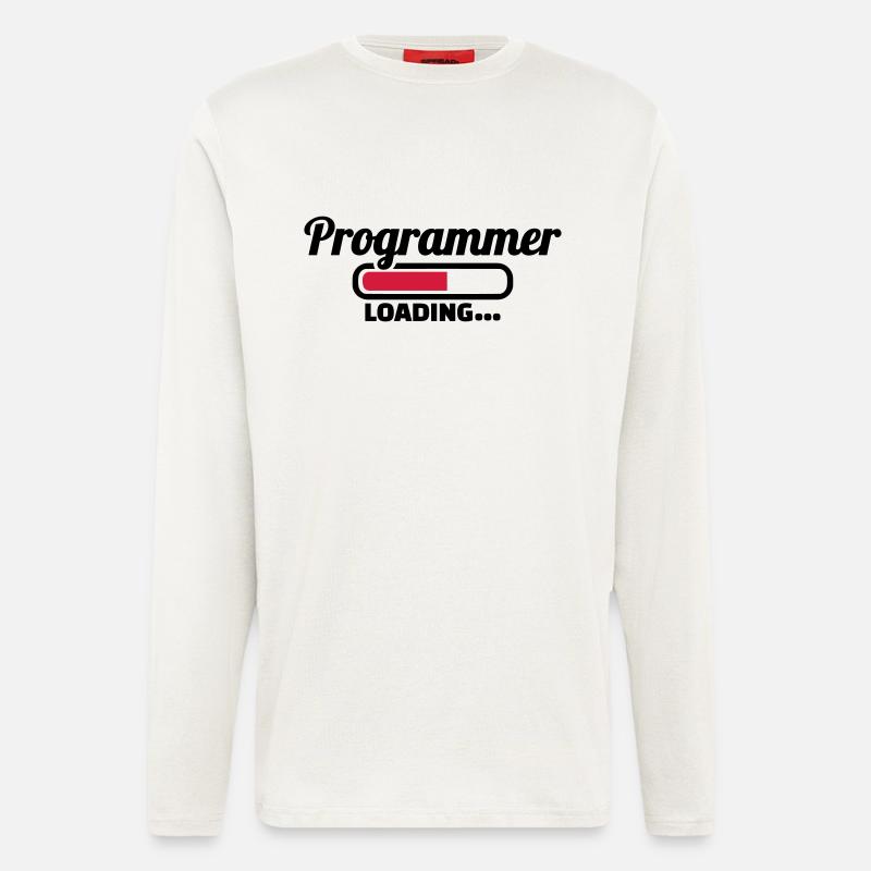 Programmierer - Langarmshirt - made by SPREAD - OFF WHITE