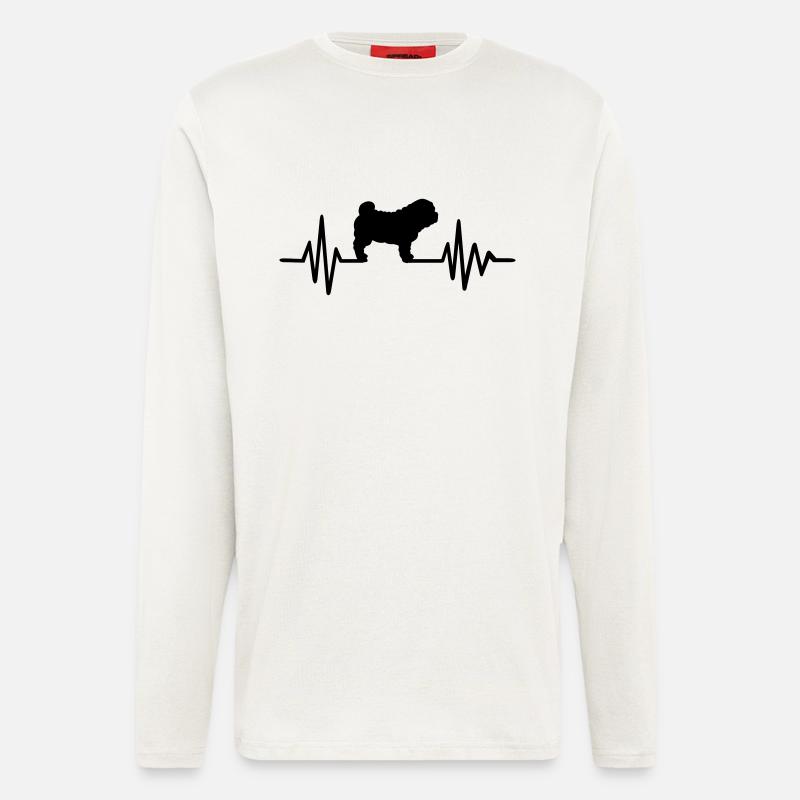 Shar Pei - Langarmshirt - made by SPREAD  - OFF WHITE