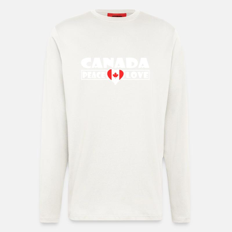 Canada - Langarmshirt - made by SPREAD  - OFF WHITE