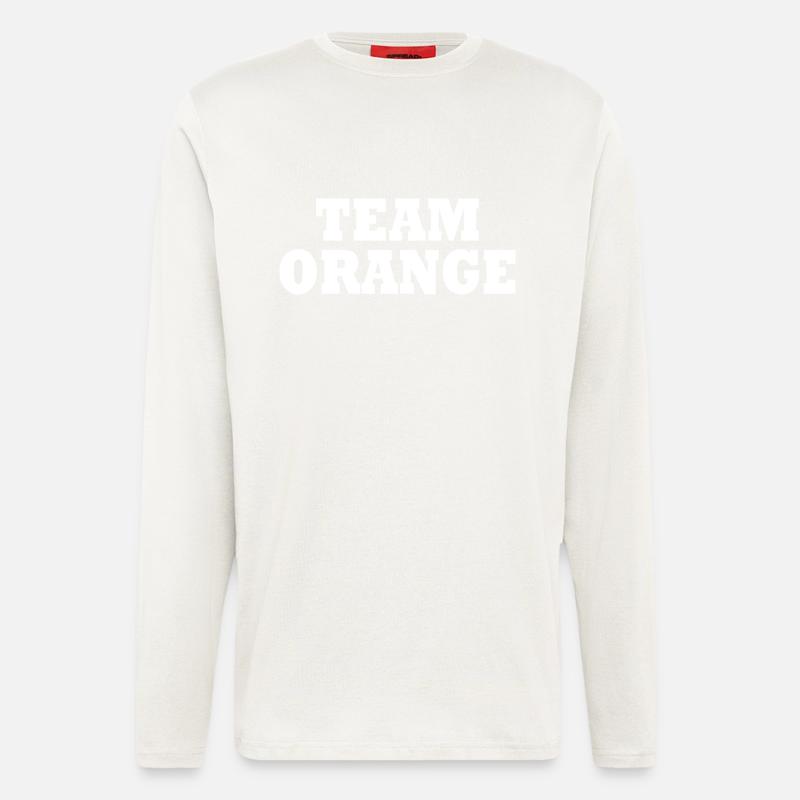 Team orange - Longsleeve - made by SPREAD - OFF WHITE