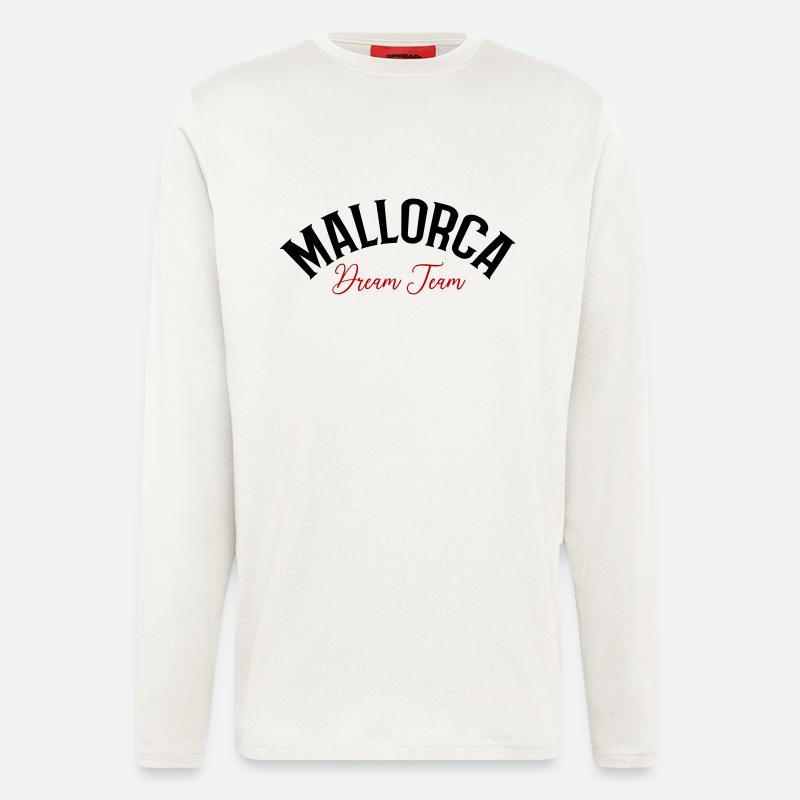 Mallorca Dream Team - Langarmshirt - made by SPREAD  - OFF WHITE