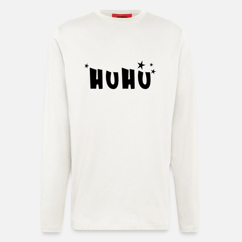 huhu - Langarmshirt - made by SPREAD  - OFF WHITE