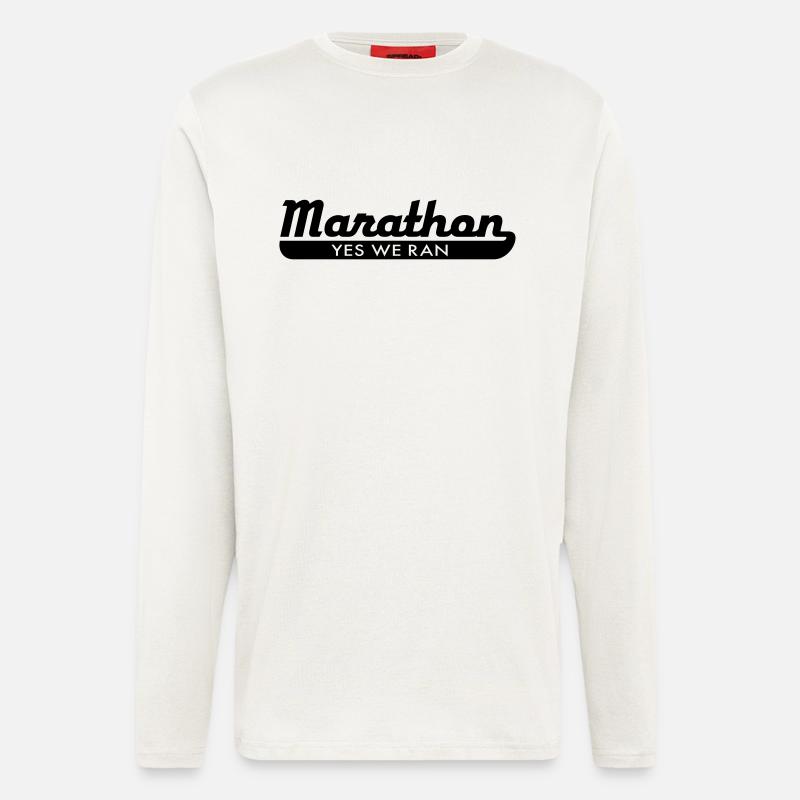 Marathon - Langarmshirt - made by SPREAD  - OFF WHITE