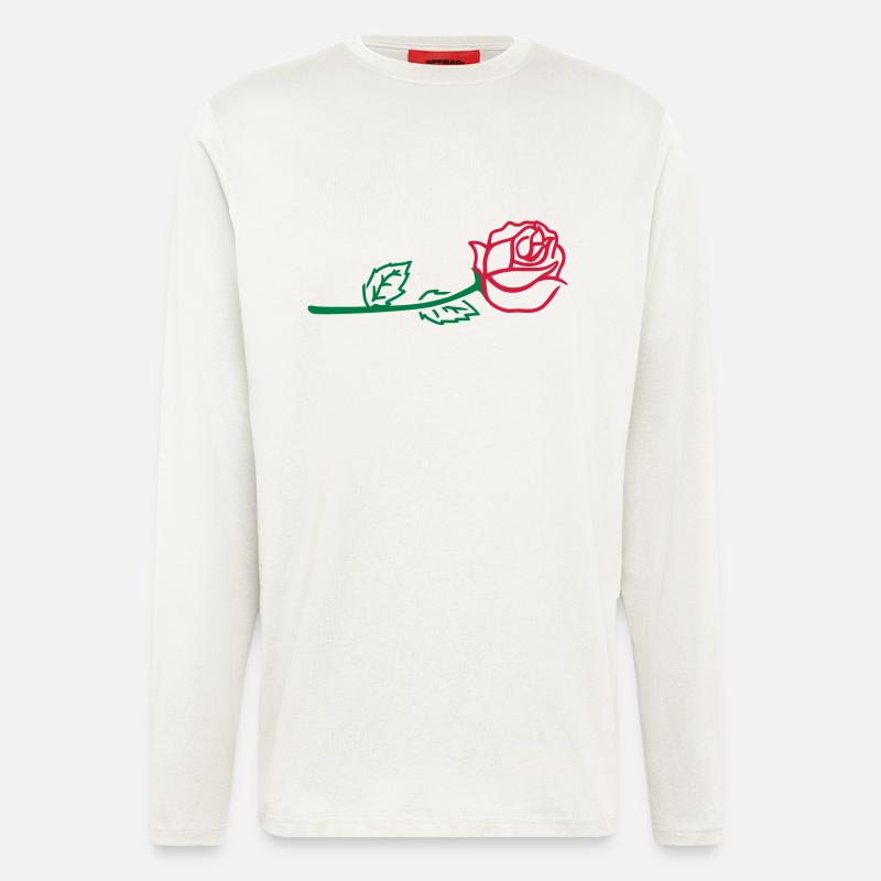 Rose - Langarmshirt - made by SPREAD  - OFF WHITE