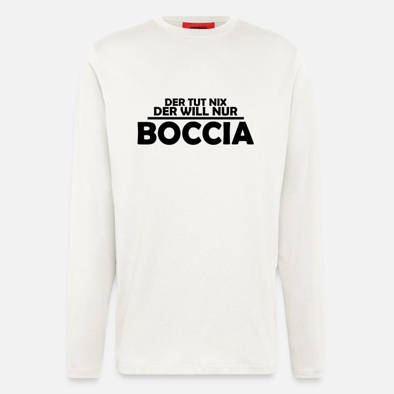boccia - Langarmshirt - made by SPREAD  - OFF WHITE