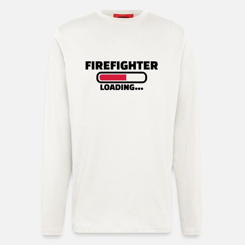 Feuerwehr - Langarmshirt - made by SPREAD - OFF WHITE