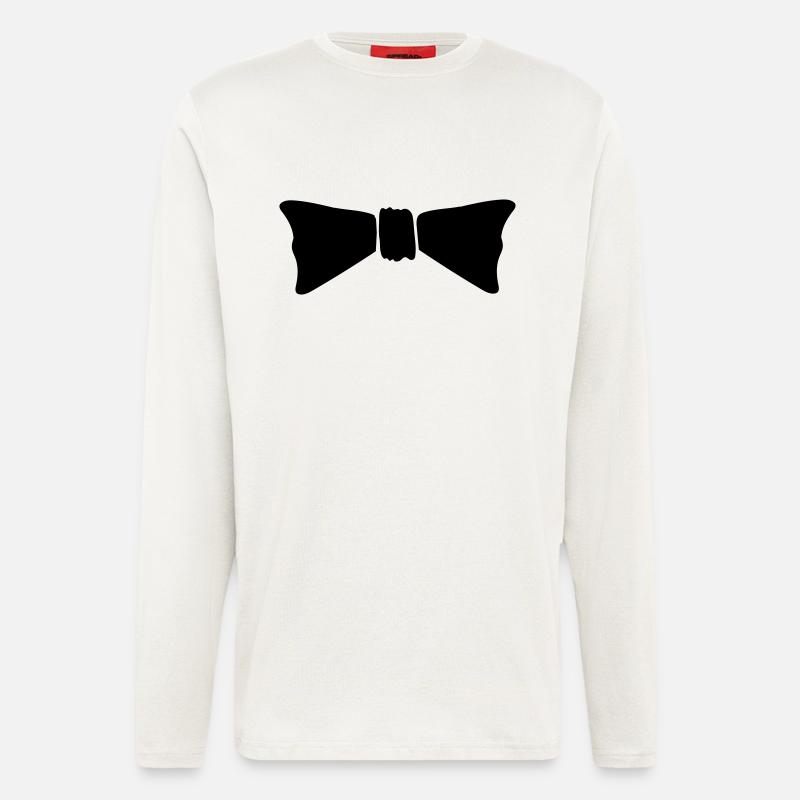fliege bow - Langarmshirt - made by SPREAD  - OFF WHITE