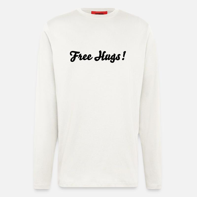 Free Hugs - Longsleeve - made by SPREAD  - OFF WHITE