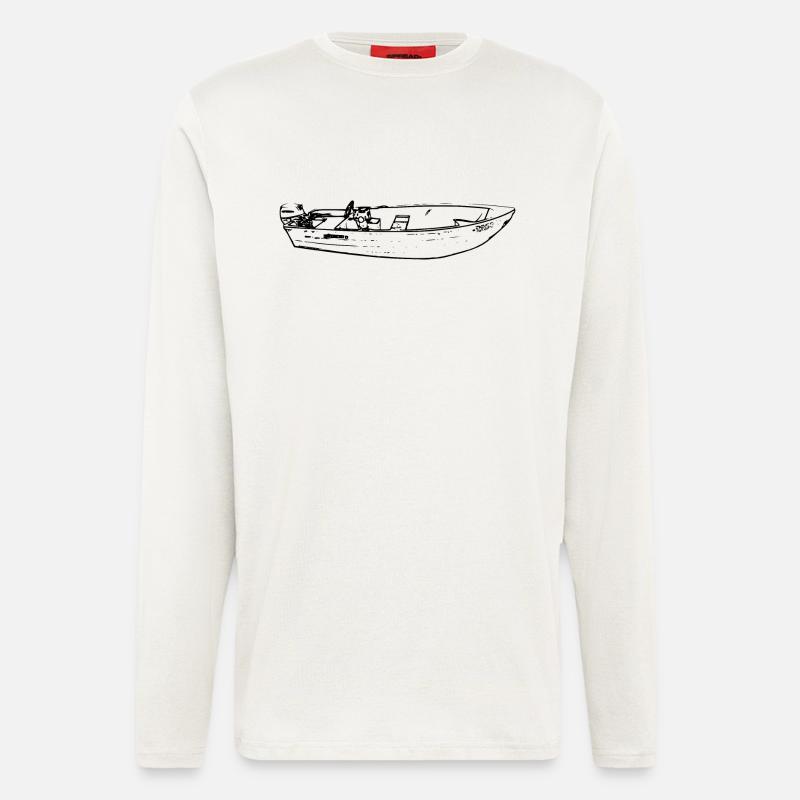 Boot - Langarmshirt - made by SPREAD  - OFF WHITE