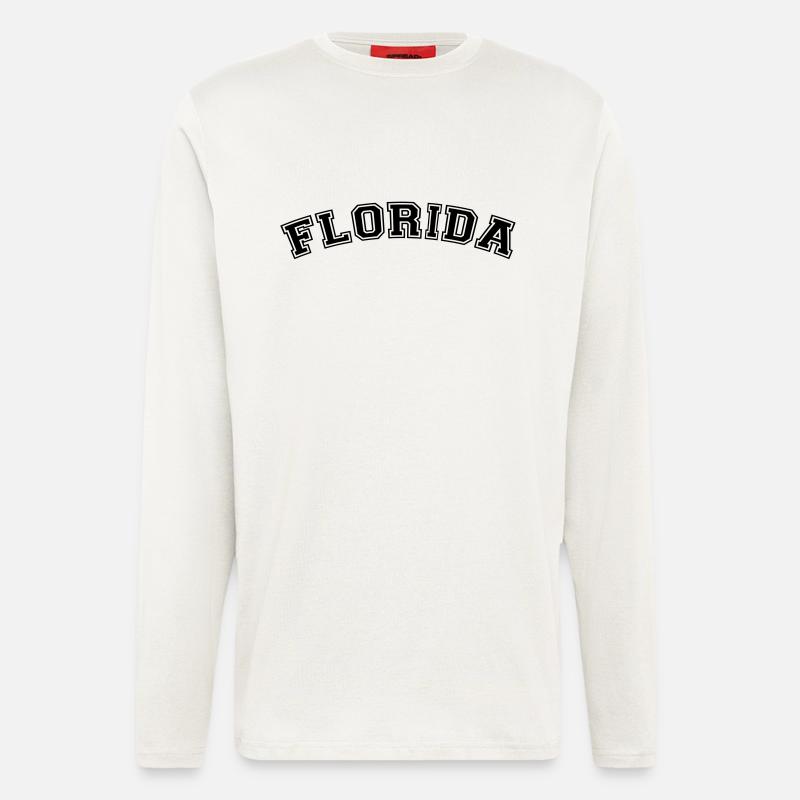 Florida - Langarmshirt - made by SPREAD  - OFF WHITE