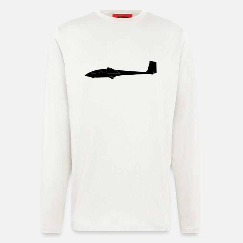 ASK 21 - Langarmshirt - made by SPREAD  - OFF WHITE