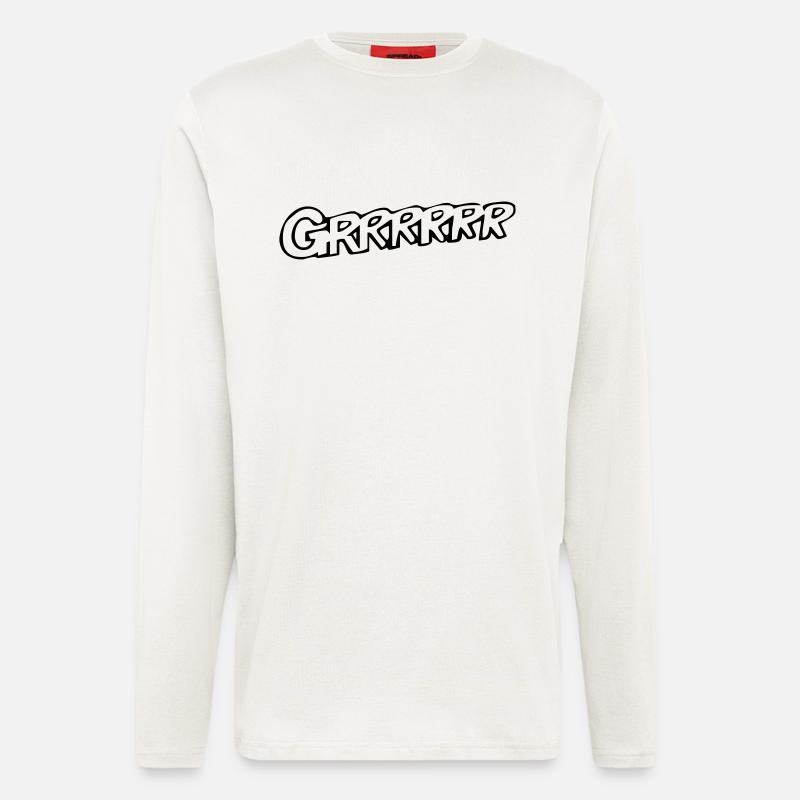 Grrrrrrr - Langarmshirt - made by SPREAD  - OFF WHITE