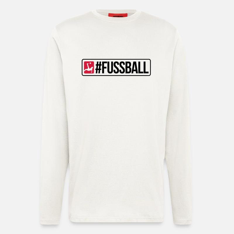 #FUSSBALL - Langarmshirt - made by SPREAD  - OFF WHITE