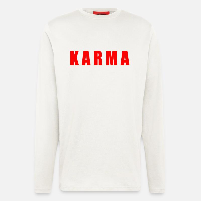 Karma - Langarmshirt - made by SPREAD  - OFF WHITE