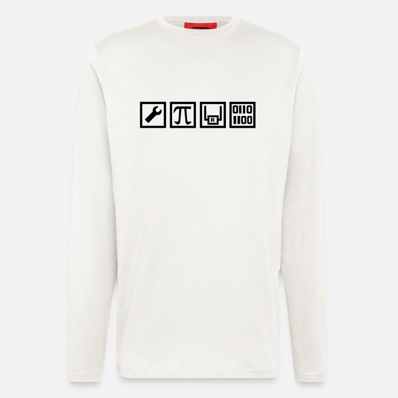 Techniker - Langarmshirt - made by SPREAD  - OFF WHITE