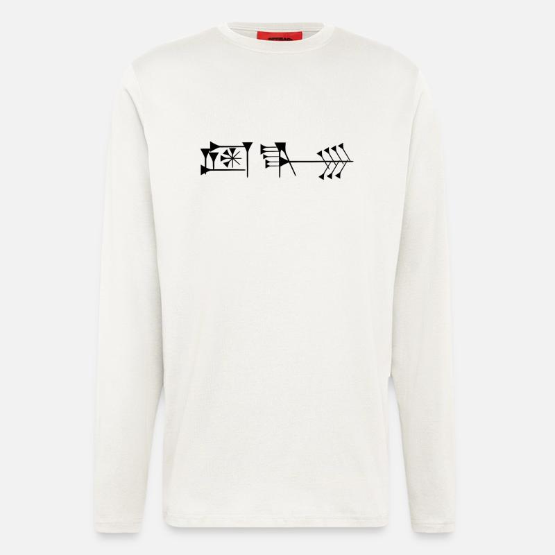 Ama-Gi - Langarmshirt - made by SPREAD  - OFF WHITE