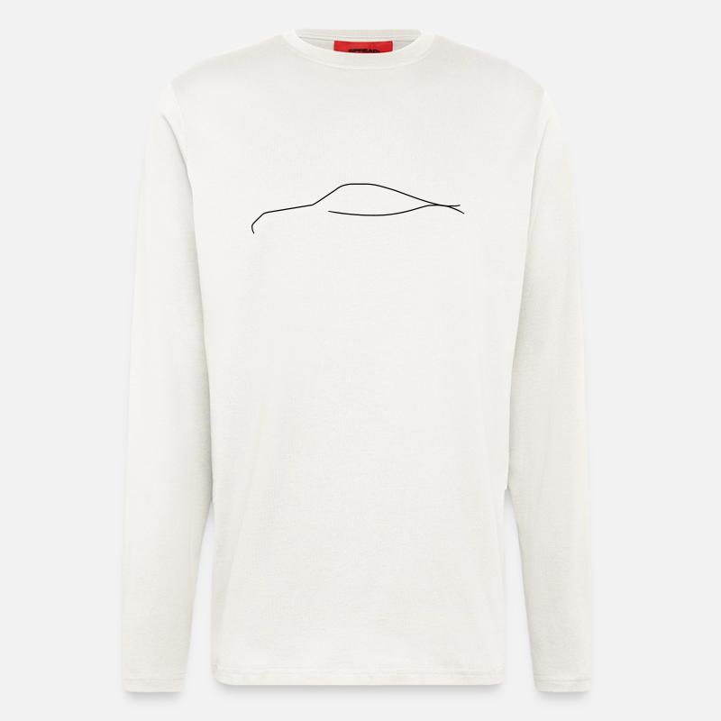 Auto - Langarmshirt - made by SPREAD  - OFF WHITE