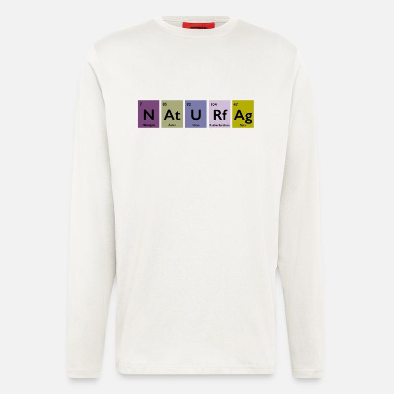 Wissenschaft - Langarmshirt - made by SPREAD  - OFF WHITE