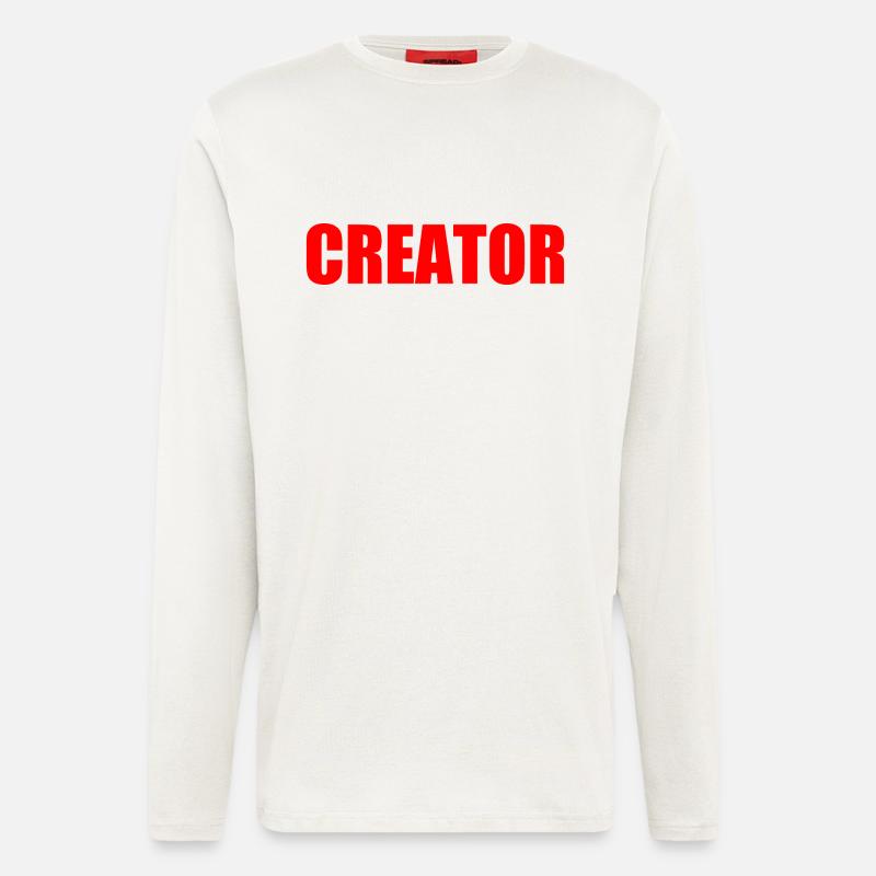 Creator - Langarmshirt - made by SPREAD  - OFF WHITE