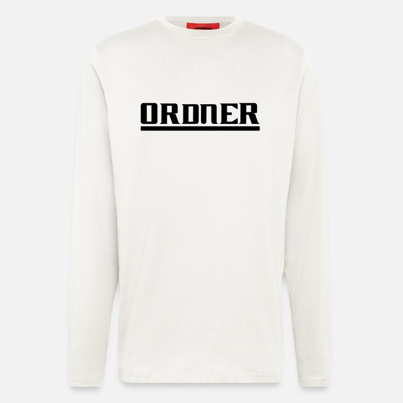 Ordner - Langarmshirt - made by SPREAD  - OFF WHITE