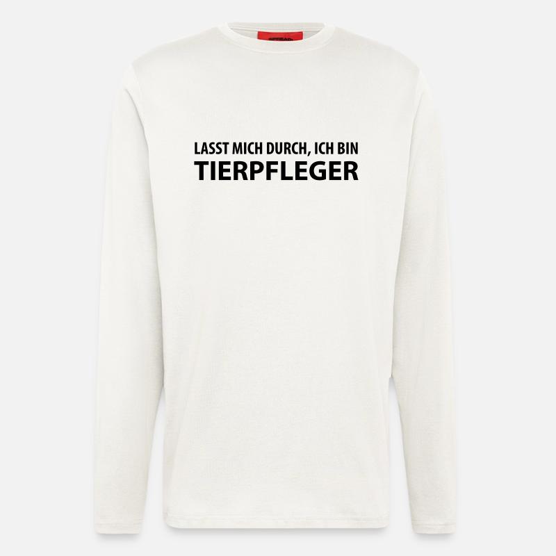 tierpfleger - Langarmshirt - made by SPREAD  - OFF WHITE