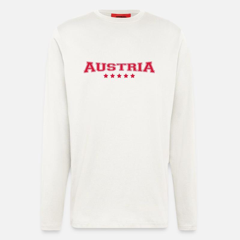 Austria Design - Langarmshirt - made by SPREAD  - OFF WHITE