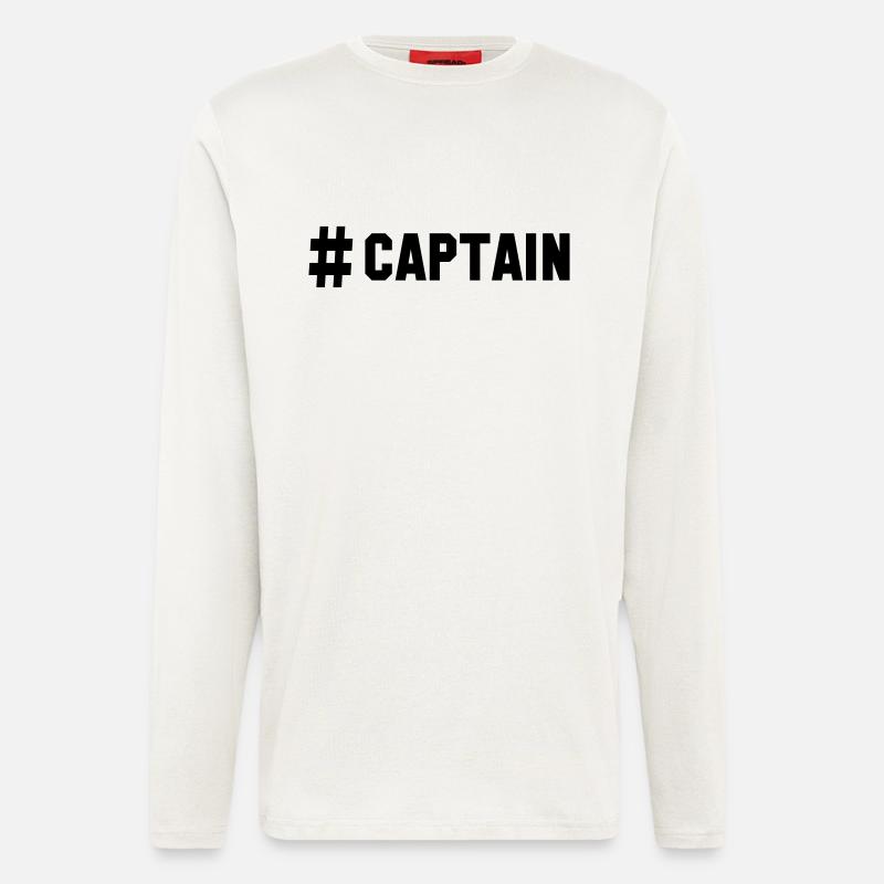 # captain - Langarmshirt - made by SPREAD  - OFF WHITE