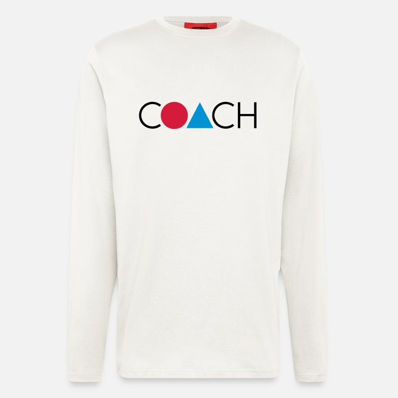 GEO COACH - Langarmshirt - made by SPREAD - OFF WHITE