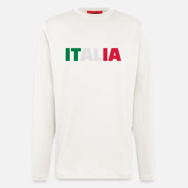 Italien - Langarmshirt - made by SPREAD - OFF WHITE
