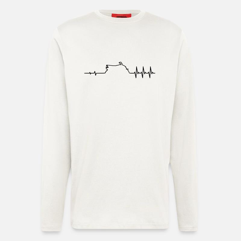 Puls Quad - Langarmshirt - made by SPREAD  - OFF WHITE