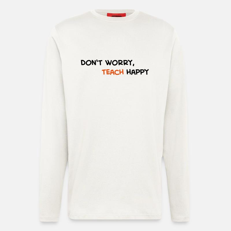 Lehrer - Langarmshirt - made by SPREAD  - OFF WHITE