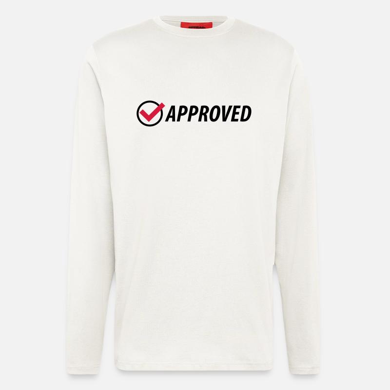 approved__f2 - Langarmshirt - made by SPREAD  - OFF WHITE