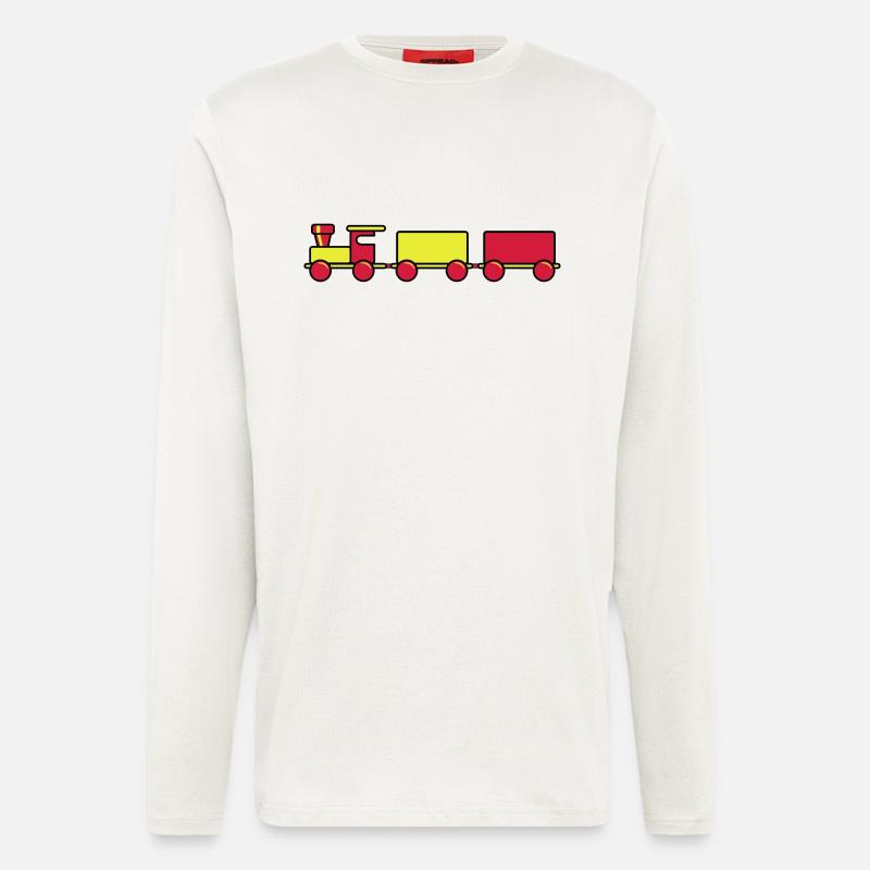 Toy train child - Longsleeve - made by SPREAD  - OFF WHITE