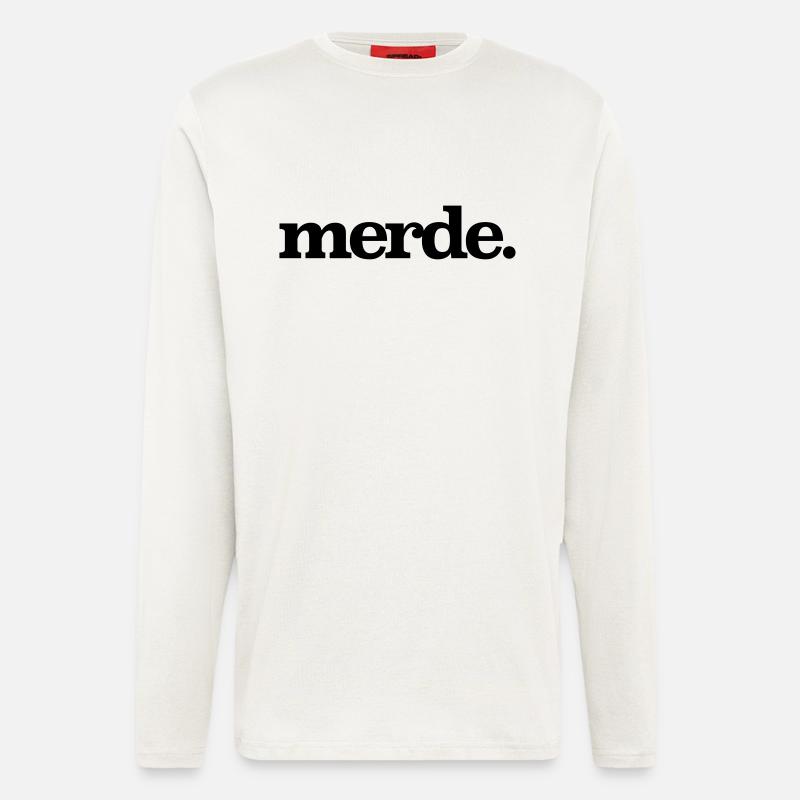 merde - Longsleeve - made by SPREAD  - OFF WHITE
