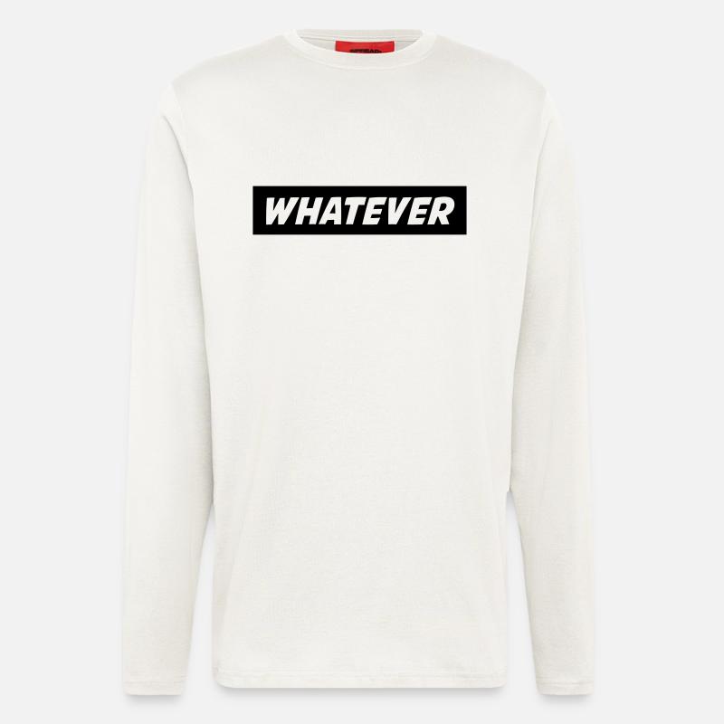 whatever_01 - Longsleeve - made by SPREAD  - OFF WHITE