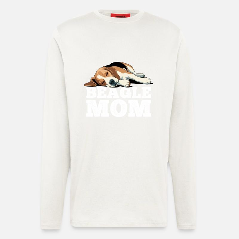 Beagle Mama - Langarmshirt - made by SPREAD - OFF WHITE