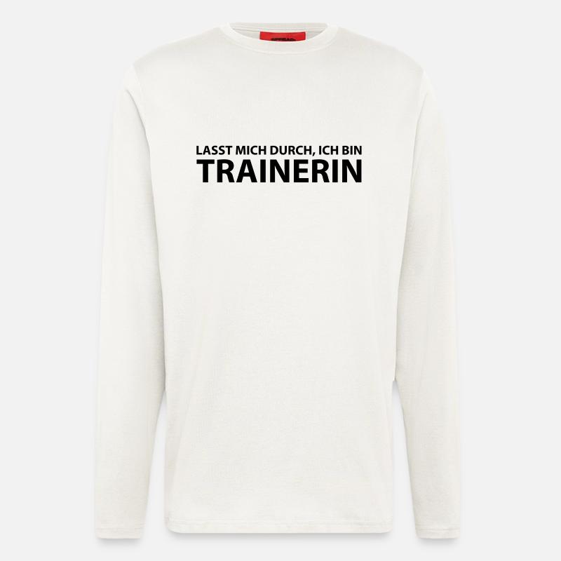trainerin - Langarmshirt - made by SPREAD  - OFF WHITE
