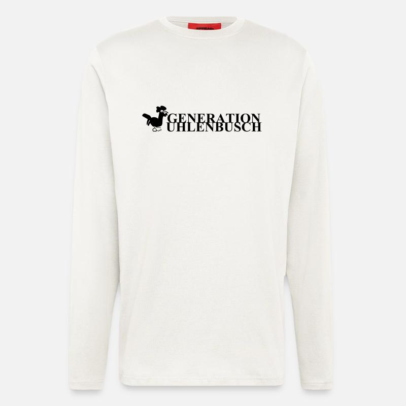 Generation Uhlenbusch - Langarmshirt - made by SPREAD  - OFF WHITE
